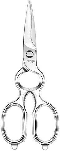 LIVINGO 8.5" Kitchen Shears Heavy Duty Forged Stainless Steel Scissors