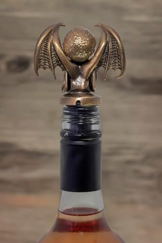 Pour People's Market Cthulhu Wine Aerator - Decanter Pour Spout - Wine Accessories - Red Wine - Liquor - Great for Halloween and Wine Parties - Unique Goth or Christmas Gift for Wine Lovers