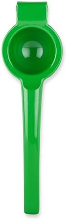 True Lime Press, Manual Citrus Squeezer, Handheld Juicer for Cocktails, Drinks, Wedding, Anniversary Birthday Party, Kitchen Gadget, Home Bar, Set of 1, Green