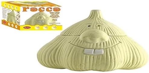 Home Rocco Garlic, Terracotta, Yellow, 18 x 18 x 18 cm