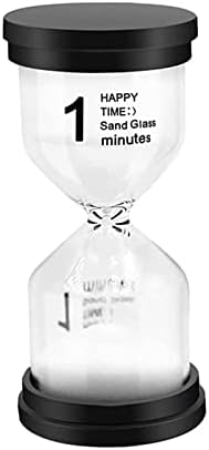Sand Timer, Sand Timers Colorful 1 Minutes Sandglass Timer with Protective Cover for Classroom Home Office Cooking