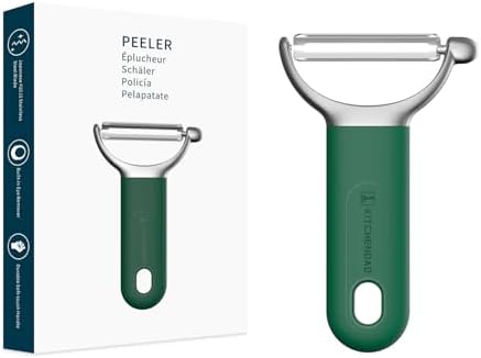 KITCHENDAO Swivel Vegetable Potato Peeler for Kitchen, Japanese 420J2 Stainless Steel Sharp Blade