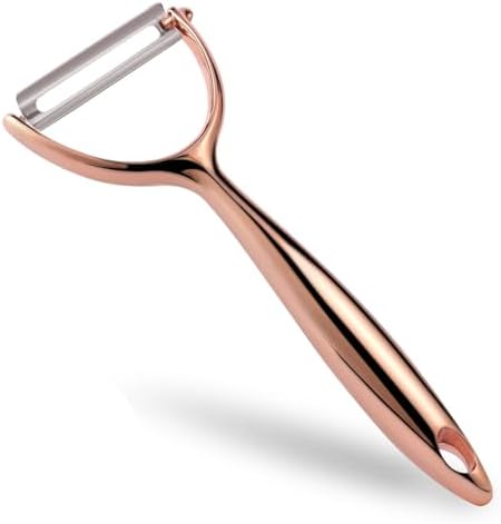 LIIGEMI Y Peeler with Practical Bud Remover, Durable Stainless Steel Blade for Daily Vegetable Peeling