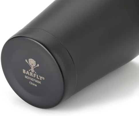 Barfly M37007 Cocktail Tin, Small 18 oz (532 ml), Matte Black