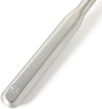 Calphalon Stainless Steel Meat Tenderizer, Dual-Sided Meat Mallet with Ergonomic Handle for Tenderizing and Flattening Beef, Chicken, Pork & Poultry