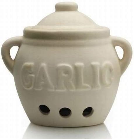 Kilo Rustic Garlic Keeper Storage Pot