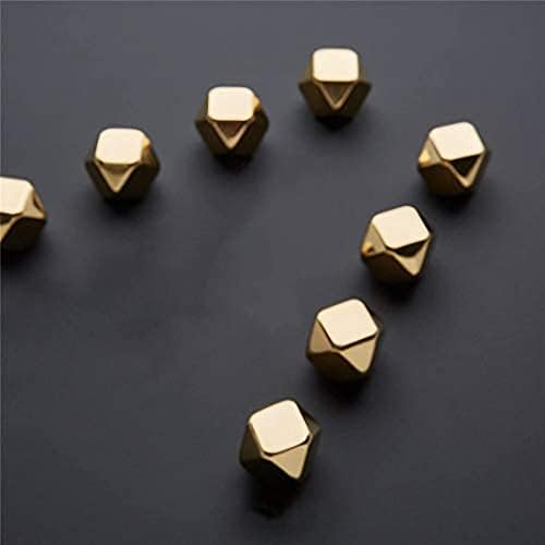 Stainless Steel Rhombus Shaped Whiskey Stones Set Reusable Chilling Rocks Ice Stones Gift for Whiskey Lovers