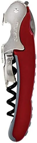 Double Power Waiter's Soft Touch Corkscrew - burgundy