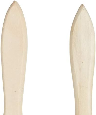 KitchenCraft Wide Wooden Basting/Pastry Brush Set (2 Pieces)