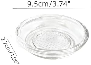 2PCS Glass Ginger Grater Dishwasher Safe 3.74Inch
