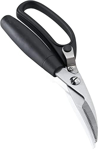 Leifheit Poultry Shears, Hand Sharpened Stainless Steel Blades, Practical One Hand Use, De-boning Chicken, Chicken Cutters, Chicken Shears, Poultry Shears French, Chicken Scissors, Kitchen