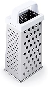 Fox Run 4-Sided Grater, 9-Inch, Metallic