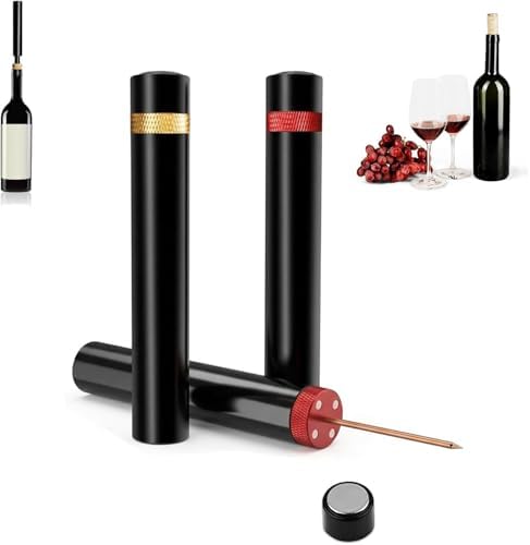 Wine Bottle Opener Wine Opener 2pcs, Air Pressure Pump Bottle Opener, Portable Travel Pocket Design (2)