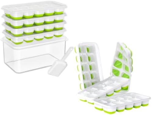 DOQAUS Ice Cube Trays 8 Pack