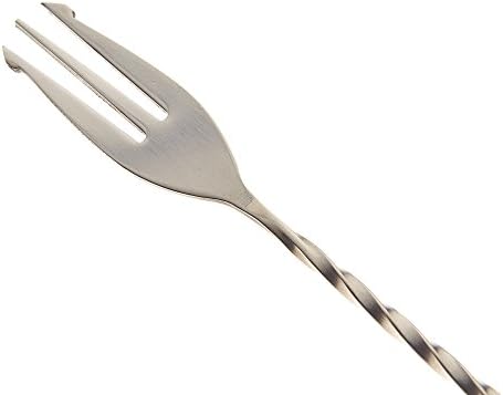 Barfly Fork Bar Spoon, End 12 3/8" (31.5 cm), Stainless Steel