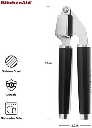 KitchenAid Citrus Juice Press Squeezer Bundle with Garlic Press