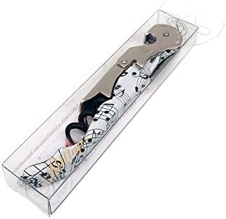 Pulltap's Genuine Music 500 Waiter's Corkscrew – Double-Hinged Wine Key with Hinged Foil Cutter – Patented Design – Made in Spain – Musical