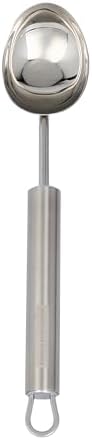 Restaurantware Stainless Steel Ice Cream Scoop - German Standard Heavy Duty Ice Cream Scooper with Ergonomic Handle, Dishwasher-Safe - Kitchen Scoop For Gelato, Sorbet, Melon