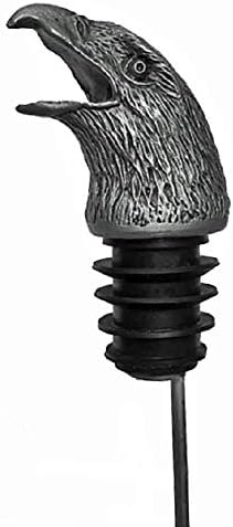 Eagle Stainless Steel Wine Aerator Pourer Premium Aerating Pourer Decanter with Food Grade Silicone Stopper for White and Red Wines