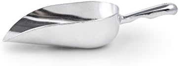 Fox Run Brands 5851 Aluminum Ice Scoop, 12oz, Silver