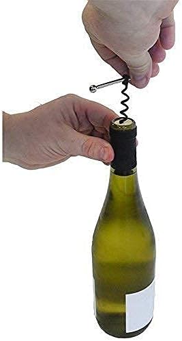 Multi-Tool Waiters Corkscrew Portable Red Wine Bottle Hinged Opener Set with Keychain