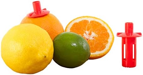 Kitchen + Home Citrus Tap – Portable Lemon Lime Juicer, Orange Citrus Spout and Jalapeño Corer – 3 Pack