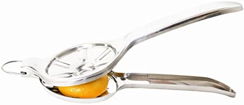 Jumbo Size FLAT PRESS 100% Stainless Steel Lemon Squeezer, LS0003