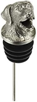 Stainless Steel Animal Wine Pourer Aerator - Labrador Dog