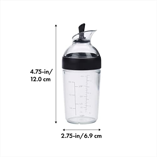 OXO Good Grips Little Salad Dressing Shaker + NEW OXO Good Grips Garlic Press