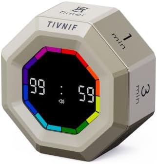 Visual Timer for Kids Kitchen Timer Pomodoro Magnetic Visual Countdown