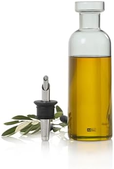 AdHoc AromaPour Oil & Vinegar Dispenser, Grey, 16.6 oz (Pack of 1)