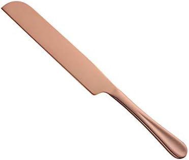 Buyer Star Wedding Cake Pastry Server Set, 304 Stainless Steel Rose Gold Spatula Baking Tool Cake Shovel Butter Knives For Pie/Pizza/Cheese