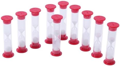 Learning Advantage 1 Minute Sand Timers, Set of 10 (CTU7656)