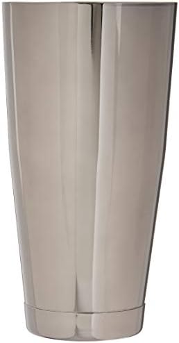 Barfly Cocktail Tin, Set (18 oz and 28 oz), Gun Metal Black,M37009BK