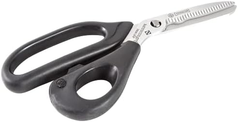 Mundial Take-Apart Black Kitchen Shears – Heavy Duty Stainless Steel Scissors for Cutting Meat, Vegetables & Herbs – Easy-to-Clean, Ergonomic Handle
