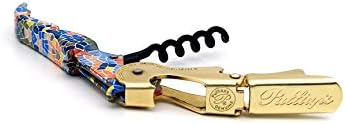 Pulltap's Genuine Trencadis 900 Waiter's Corkscrew – Double-Hinged Wine Key with Sliding Foil Cutter – Patented Design – Made in Spain – Trencadis