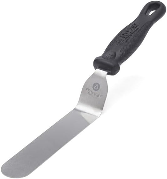 DE BUYER FKOfficium Angled Spatula, 19,5 x 3,5 cm