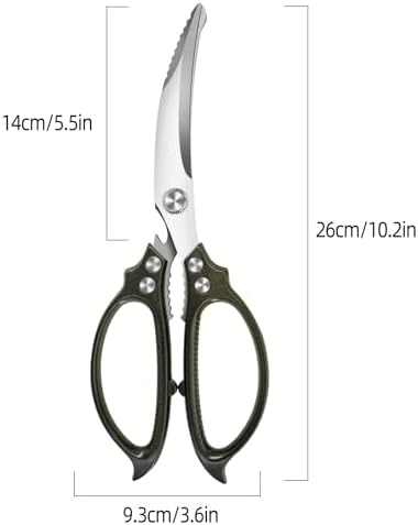 Heavy Duty Poultry Shears,Kitchen Shears Scissors for Meat Cutting