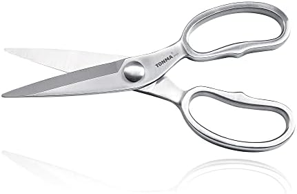 TONMA Kitchen Scissors All Purpose, Made in Japan, Stainless Steel, TK-2