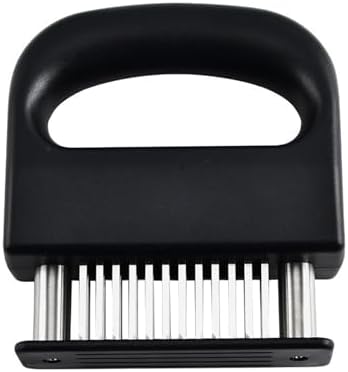 Meat Tenderizer - Homiladi Stainless Steel Meat Masher | Stainless Steel Mince Masher & Chicken Shredder | No Disassembly Needed | Dual-Use BBQ & Kitchen Tool for Steak Chicken Fish BBQ Tenderloin