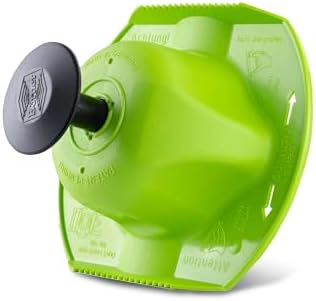 Borner by Reston Lloyd Food Safety Holder for Mandoline Slicers, Cutters & Graters, Protective Finger Guard for Safe Slicing & Grating, Made in Germany, Green