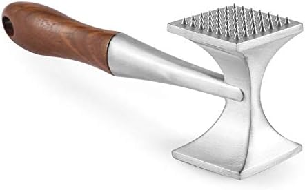 Meat Tenderizer Hammer Dual-Sided Meat Pounder Tool with Wooden Handle for Steak, Beef Poultry Mallet for Kitchen