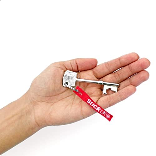 Suck UK Bottle Opener Keyring - Bottle Opener Keychain - Bar Accessories - Birthday Gifts - Beer Openers - Man Cave Gifts - Beer Keyring - Home Bar Tools - Cool Gadgets Men - Stocking Fillers For Men