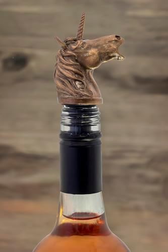 Pour People's Market Unicorn Wine Aerator - Decanter Pour Spout - Wine Accessories - Red Wine - Liquor - Great for Halloween and Wine Parties - Unique Goth or Christmas Gift for Wine Lovers