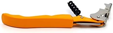 Pulltap's Genuine Classic 500 LEFT-HANDED Waiter's Corkscrew – Double-Hinged Wine Key with Hinged Foil Cutter – Patented Design – Made in Spain – Yellow (Amarillo)