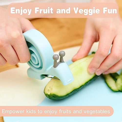 Kibbidea Vegetable Peeler, Kids Potato Fruit Peeler for Kitchen