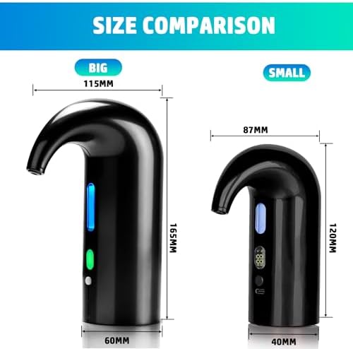 Electric Wine Aerator Pourer,Portable One-Touch Wine Decanter With TYPE C