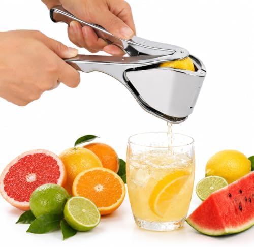 Handheld Lemon Squeezer Stainless Steel, Fold-Flat Design