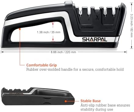 SHARPAL 104N 5-in-1 Professional Knife & Scissors Sharpener