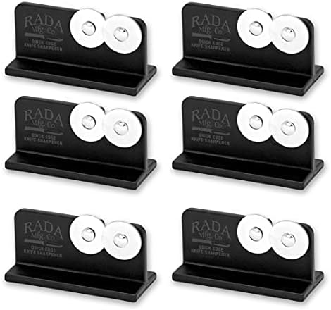Rada Cutlery Quick Edge Knife Sharpener (R119), Pack of 6
